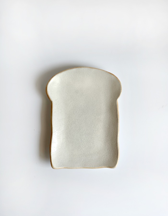 yoile) 하얀 식빵 접시