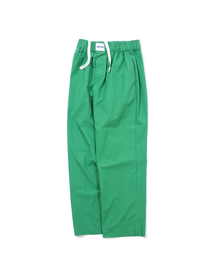 softur) RELAXED PAJAMA PANTS (GREEN) 2차 재입고
