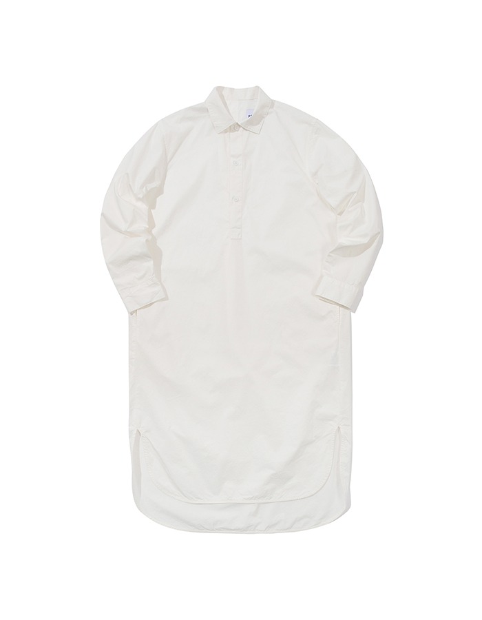 softur) RELAXED NIGHT SHIRT  (WHITE) 2차 재입고