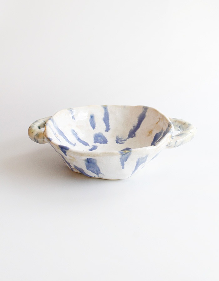 Blue Hour) Two Handle Bowl