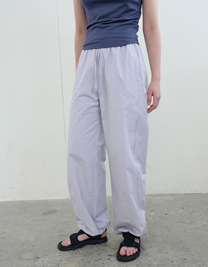 ENZO BLUES) 2-way Track pants (Lavender)