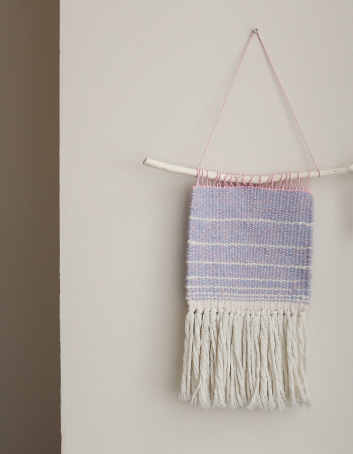 blue hour) weaving tapestry
