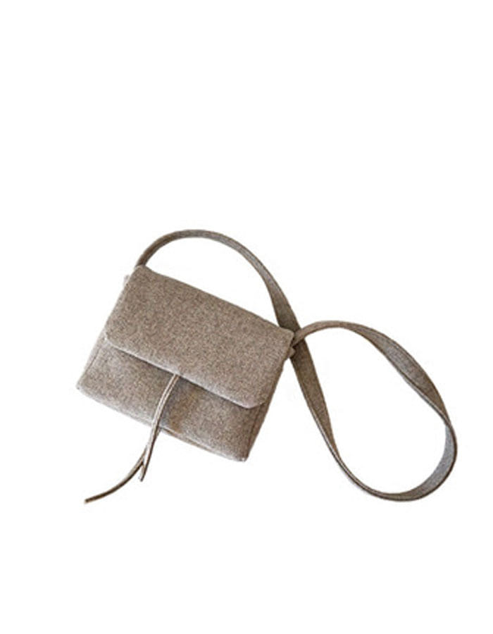 makeforests) beige rectangle Bag