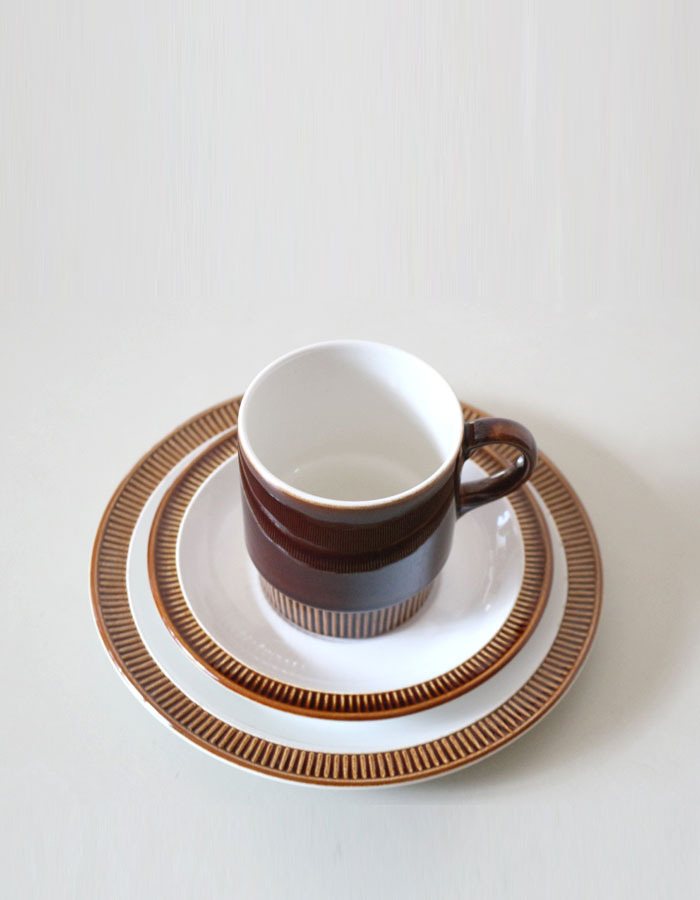 pool) brown cup set