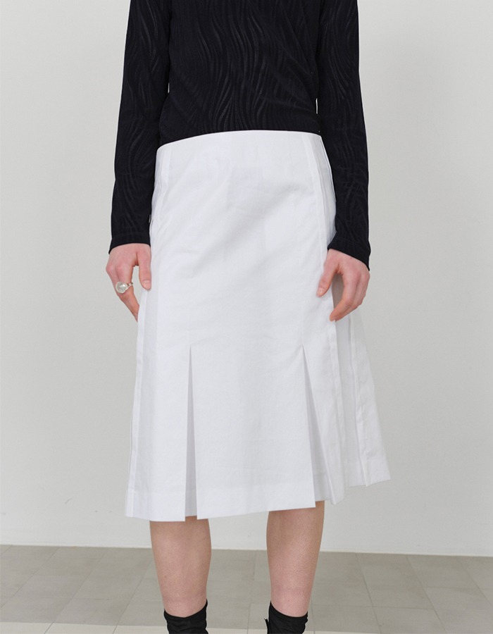 cosmoss) Spring Pleated Skirt
