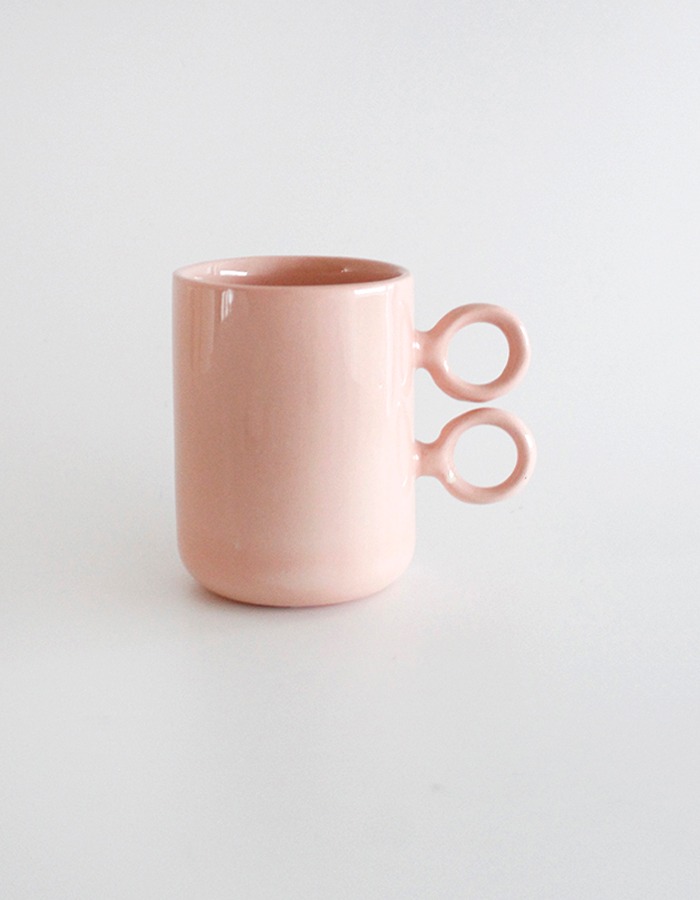 ABS Objects) Scissor Mug _ Pink