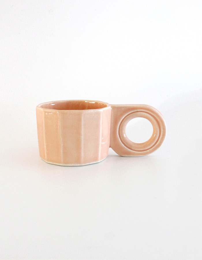 ABS Objects) Low Abs Mug _ Peach