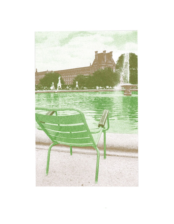 lovecanswim) Jardin des Tuileries postcard set 2차 재입고