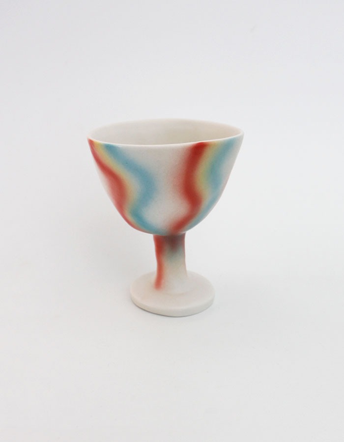 Nightfruiti) Rainbow wave bowl
