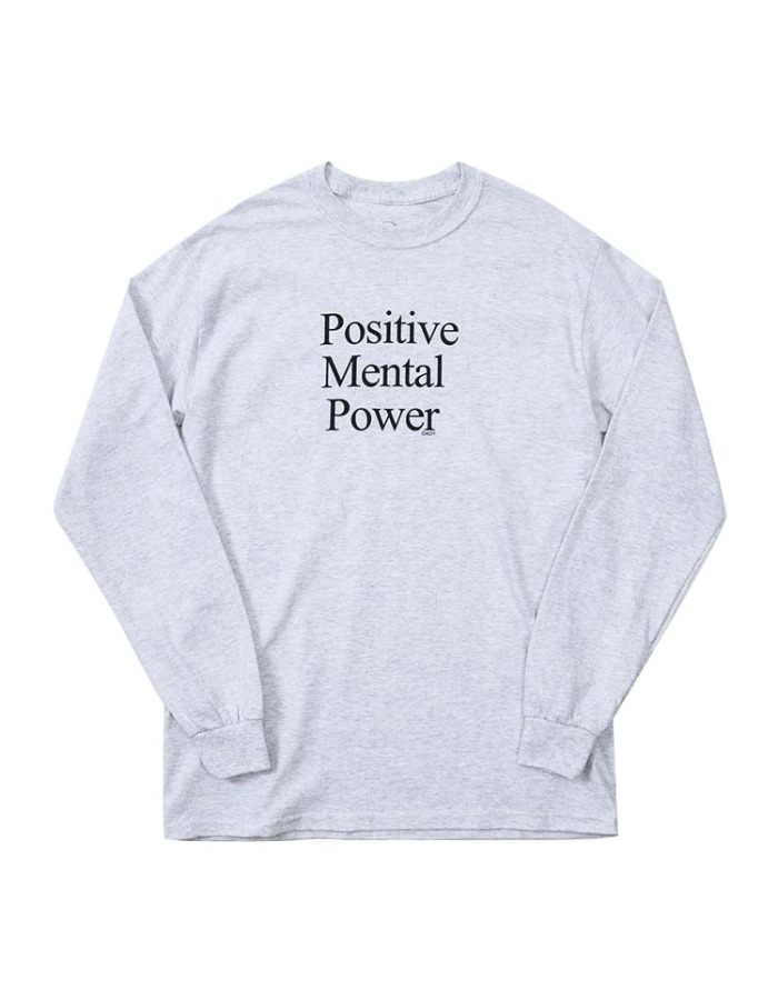 AOY) POSITIVE MENTAL POWER LONG SLEEVE T-SHIRTS