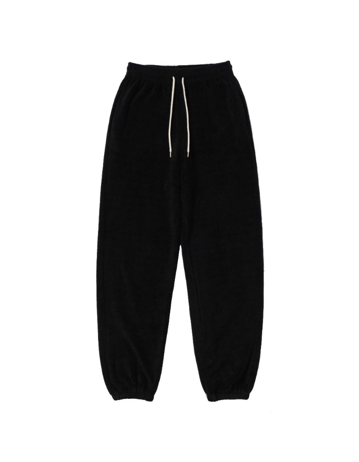 AOY) Terry Sweat Jogger Pants_BLACK