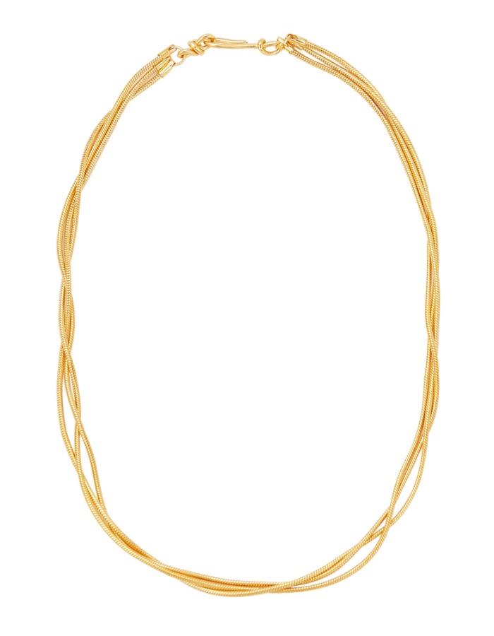 LSEY) Mate necklace (gold)
