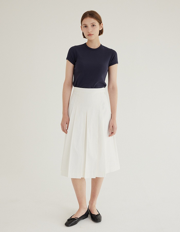 tolo) Cotton Pleated Skirt 2차 재입고