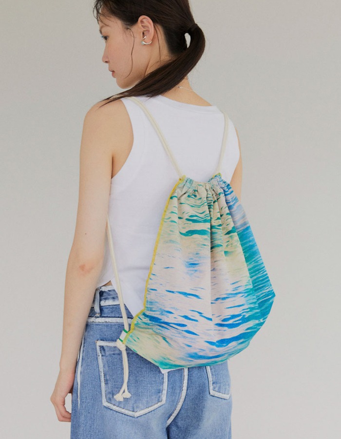 rysm) Water glow string bag