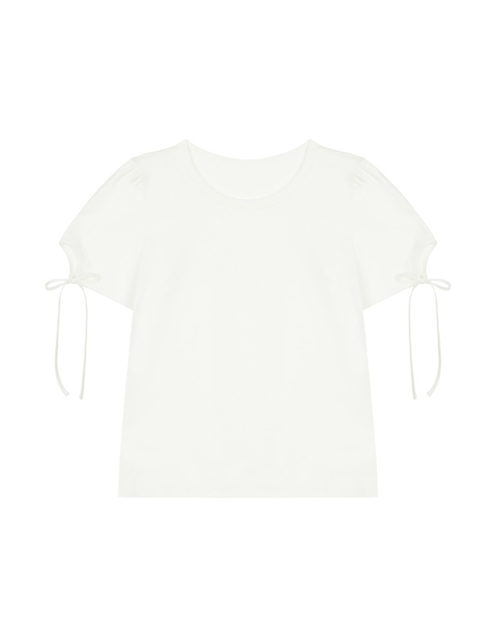 cosmoss) PUFF SHOULDER TEE (WHITE) 2차 재입고
