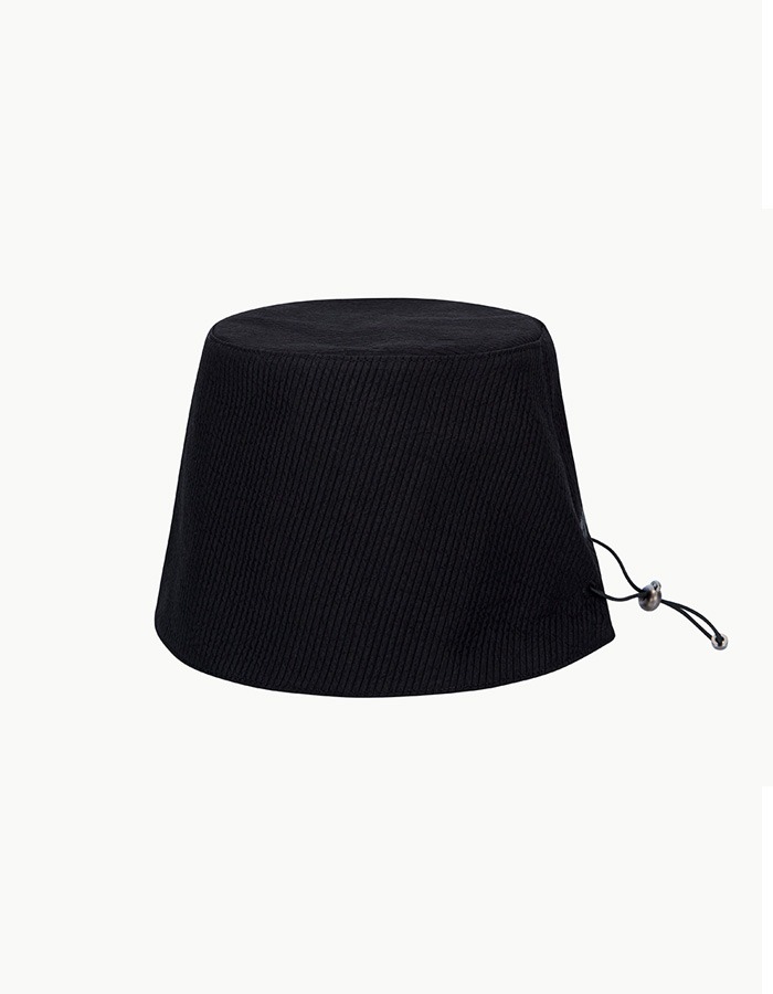 Hinge) HNG 2-WAY BUCKET HAT (BLACK)