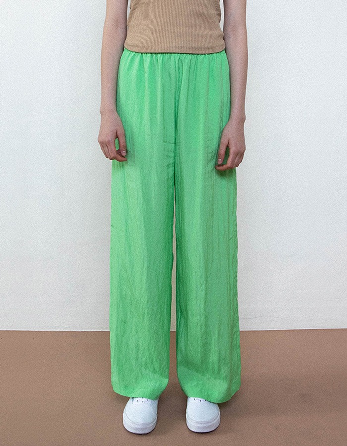 AOY) FLORIDA BANDING PANTS IN LIGHT GREEN