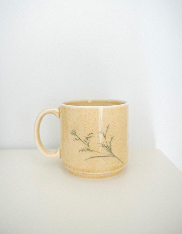 Saie Pottery) Wild carrot mug