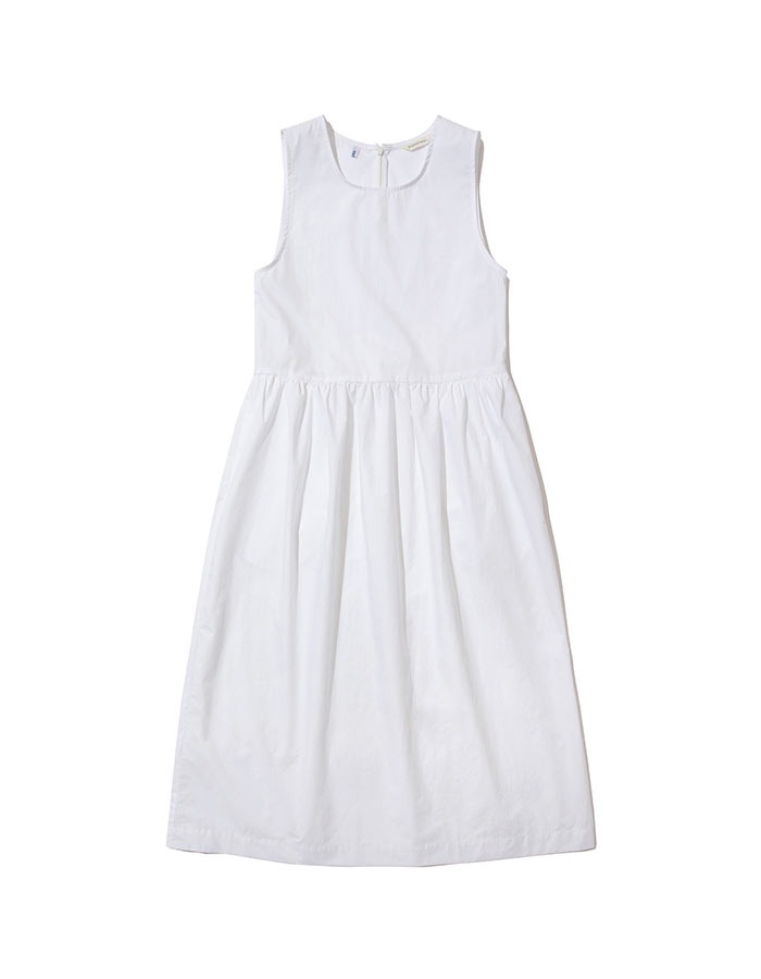 Softur) SLEEVELESS ONE-PIECE with PONYTAIL (WHITE) 재입고