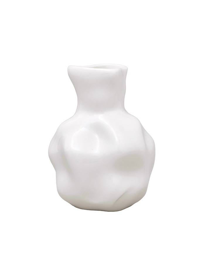 Joo Object) Lumpy Vase (White)