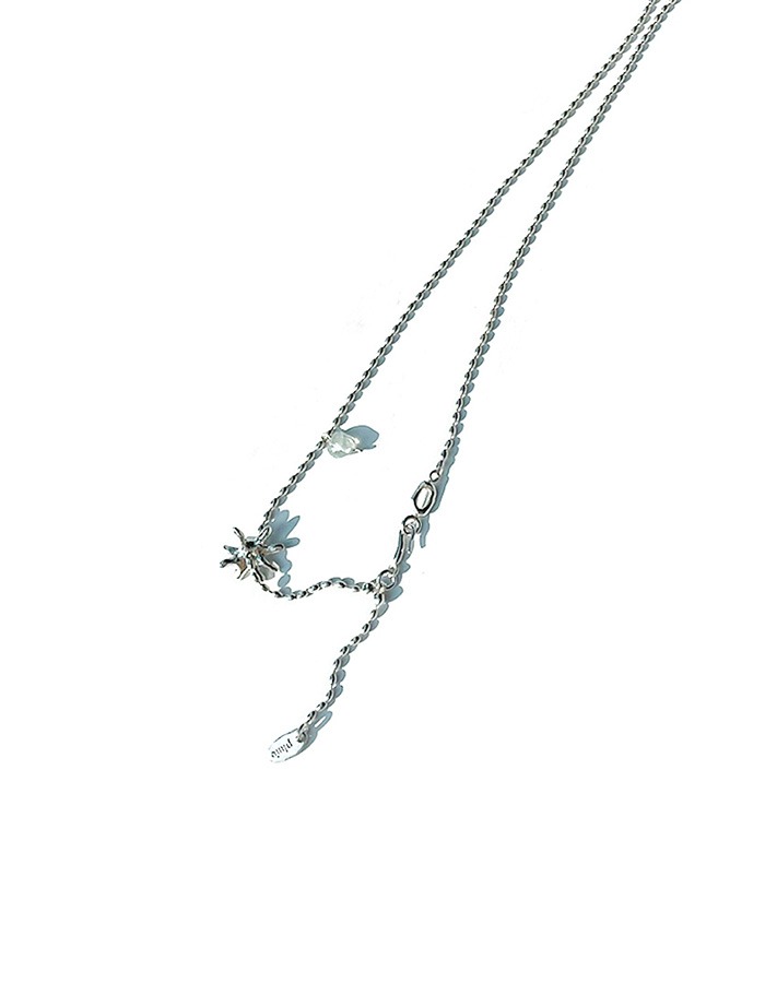 Pluie) Jellyfish necklace