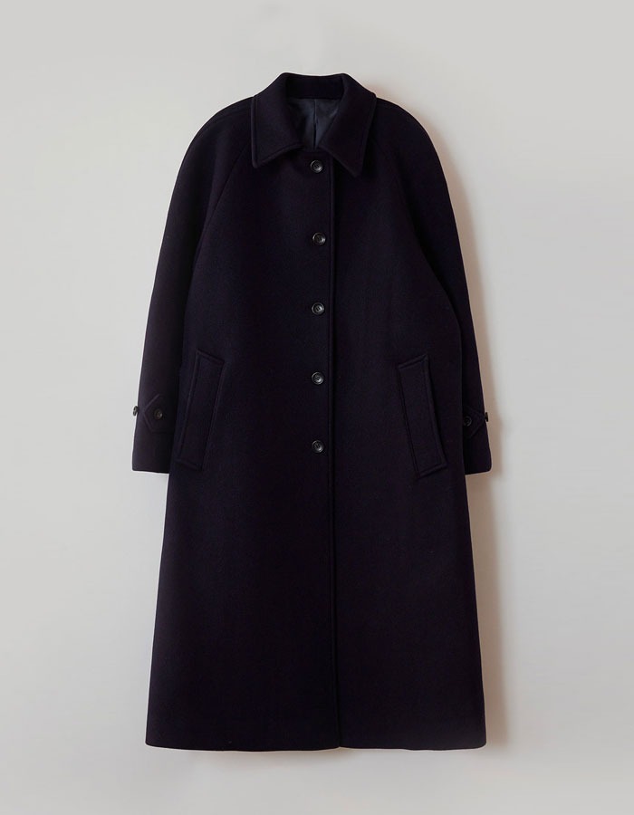 peces) Cantabile wool Coat (Navy)