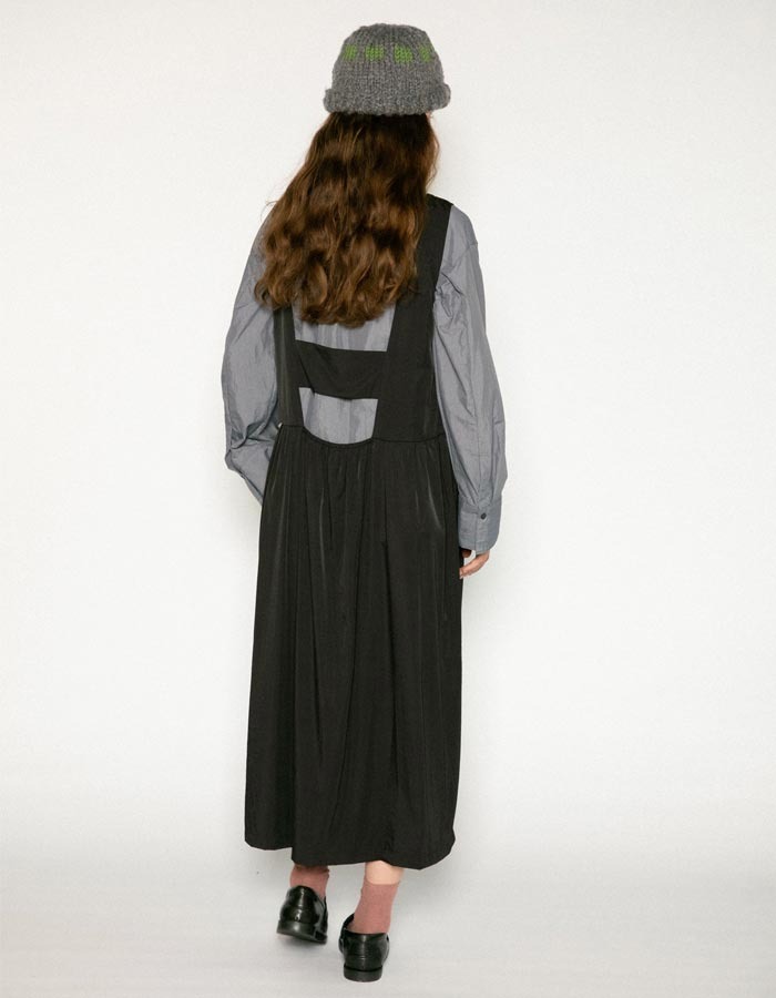 YM Store) Black Sleeveless Dress