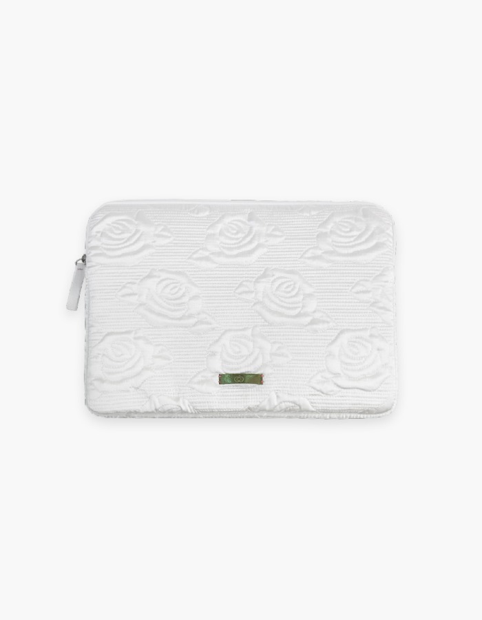 Colocynth) POOH NOTEBOOK POUCH GLOSSY WHITE ROSE